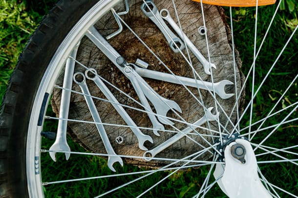 Fahrrad lackieren Individuelle Fahrradlackierung mittels
