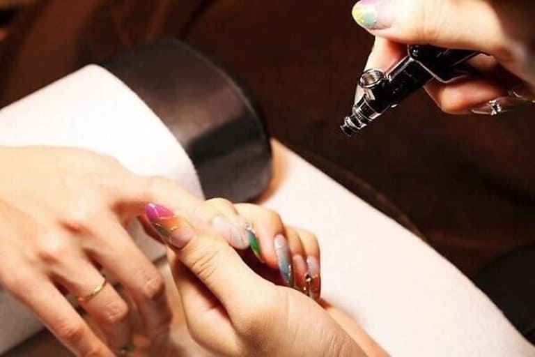 1. Airbrush nail design trends for 2024 - wide 5