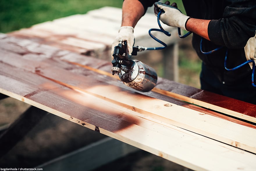 fence stain sprayer