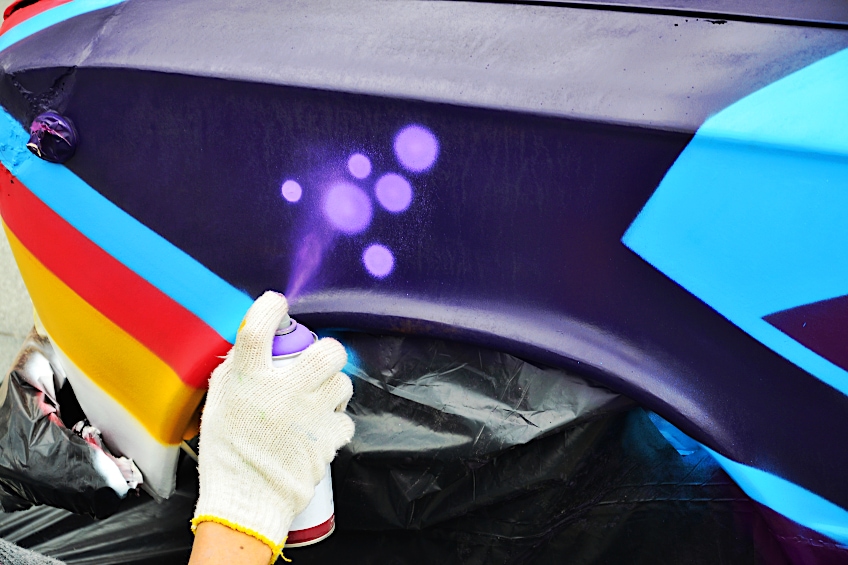 Spray Can Paint Allows You to Customize Your Car